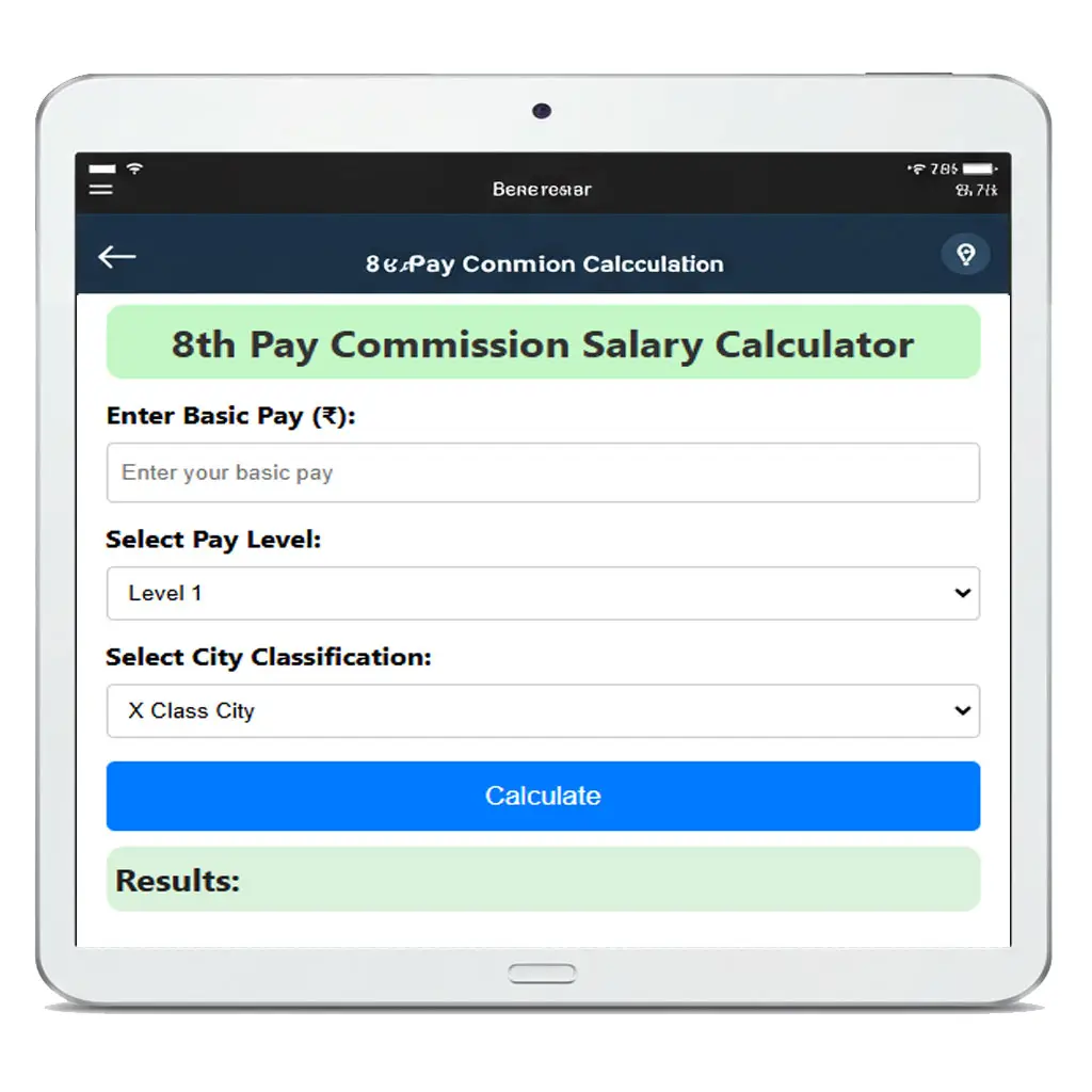 Pay Commission Calculator Image